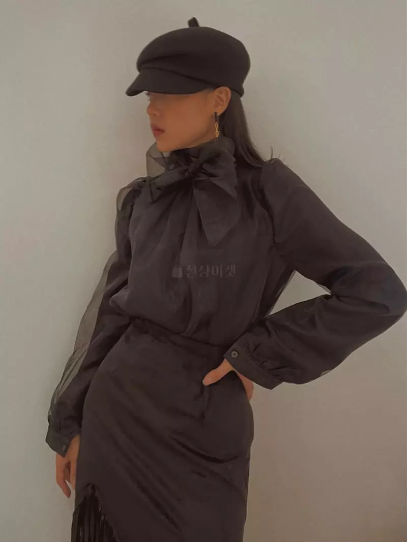 Fabric Seoul - Korean Women Fashion - #thelittlethings - See Through Blouse - 5