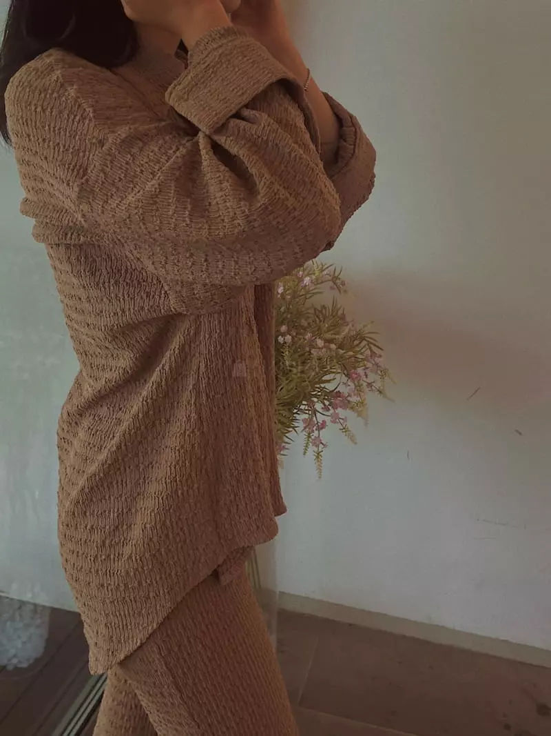 Fabric Seoul - Korean Women Fashion - #thatsdarling - Embo Set - 4