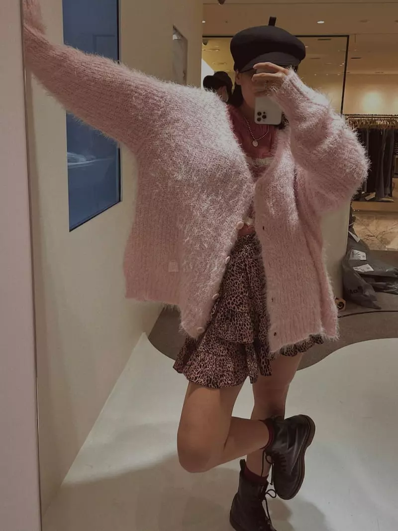 Fabric Seoul - Korean Women Fashion - #vintageinspired - Cozy Wing Cardigan - 4