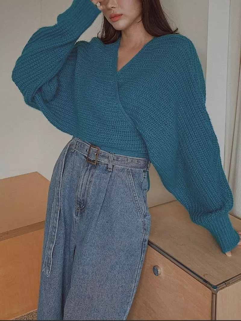 Fabric Seoul - Korean Women Fashion - #womensfashion - Bolero Wrap Cardigan
