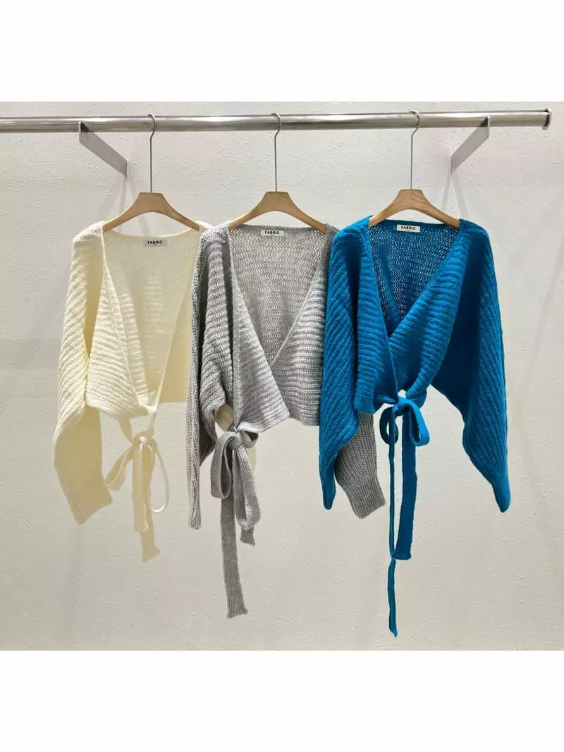 Fabric Seoul - Korean Women Fashion - #womensfashion - Bolero Wrap Cardigan - 11