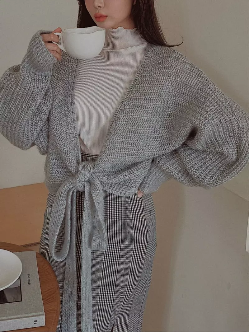 Fabric Seoul - Korean Women Fashion - #womensfashion - Bolero Wrap Cardigan - 7