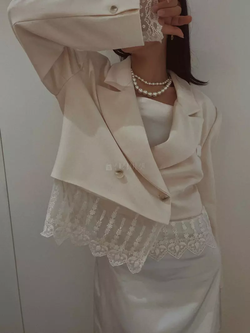 Fabric Seoul - Korean Women Fashion - #womensfashion - Motive Lace Jacket - 9