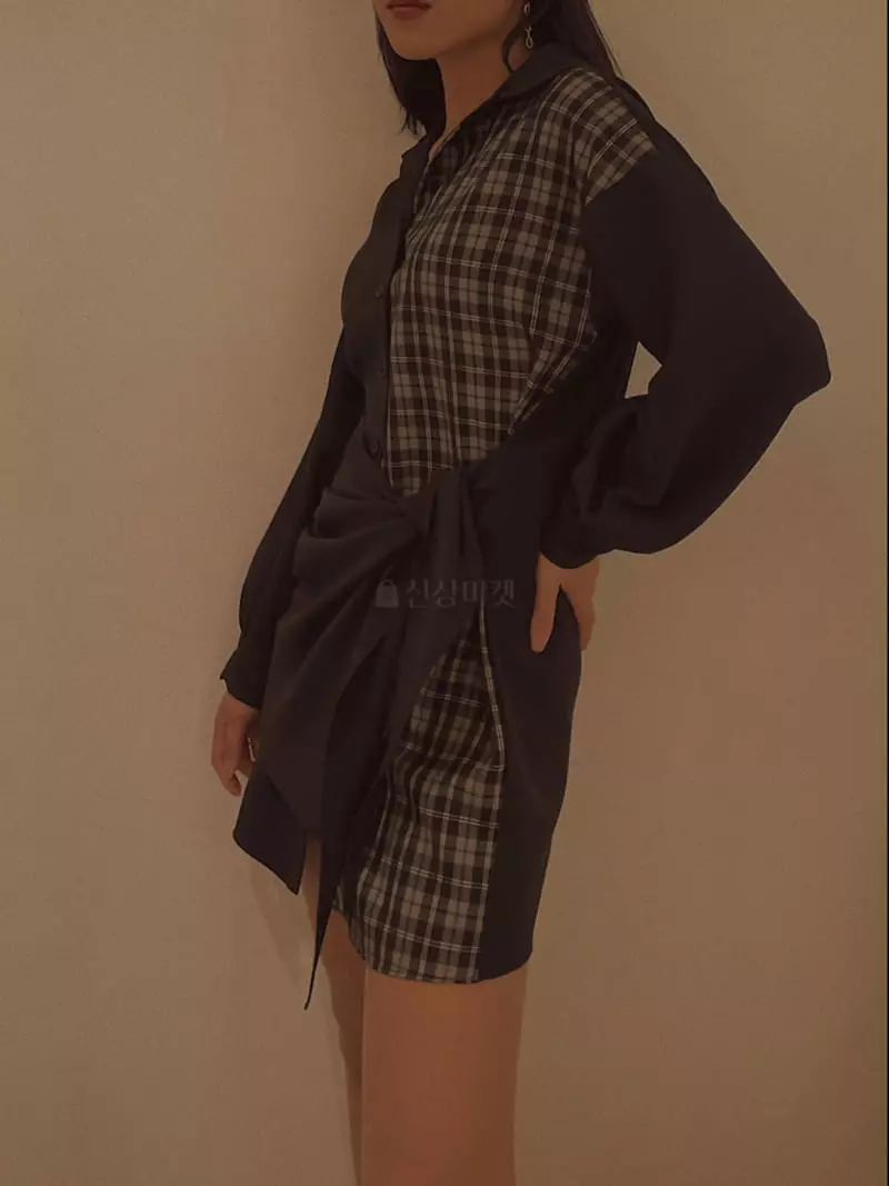 Fabric Seoul - Korean Women Fashion - #womensfashion - Wrap One-piece - 8