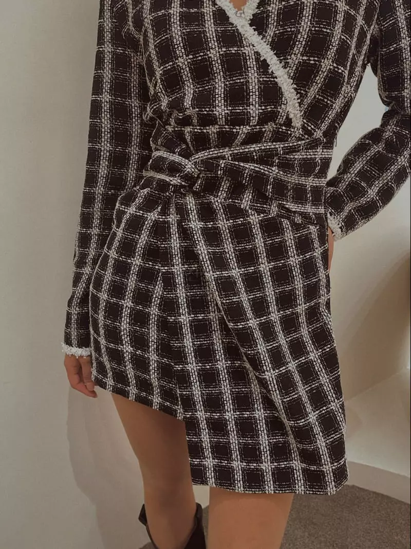 Fabric Seoul - Korean Women Fashion - #momslook - Twid Twist One-piece - 4