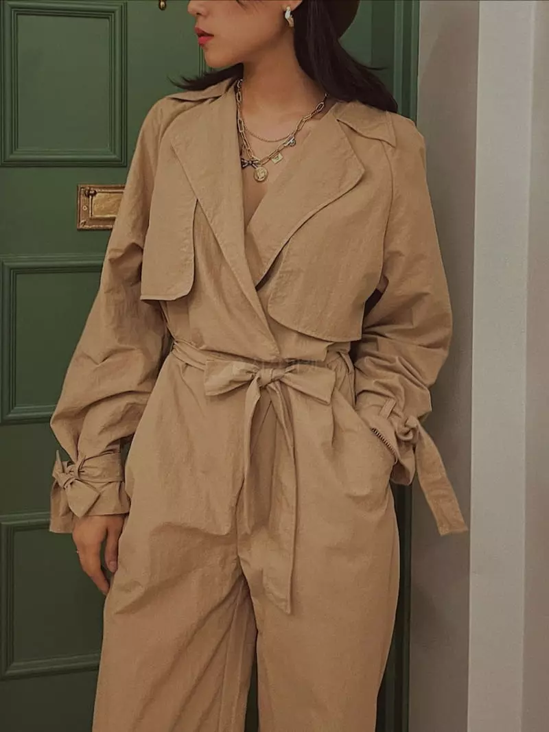 Fabric Seoul - Korean Women Fashion - #womensfashion - Jojo Cape Jumpsuit - 12
