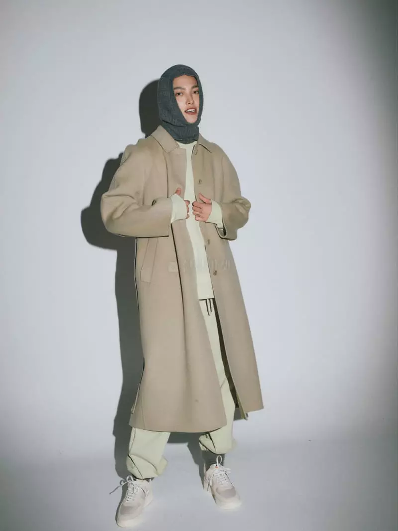 Fave - Korean Women Fashion - #momslook - Hidden Long Coat - 6