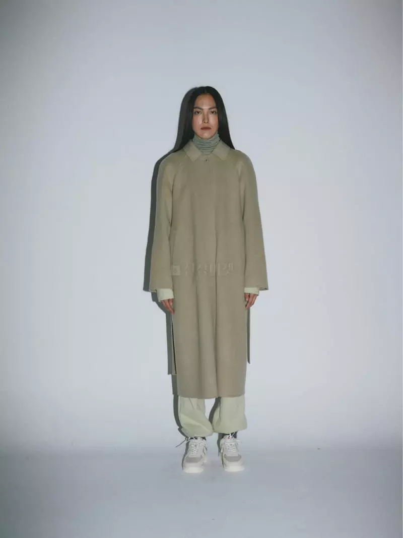 Fave - Korean Women Fashion - #momslook - Hidden Long Coat - 8
