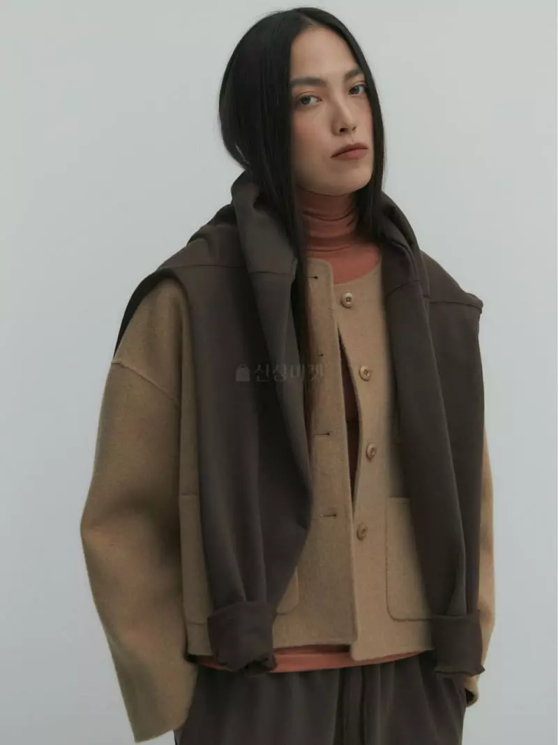 Fave - Korean Women Fashion - #womensfashion - Pocket Jacket - 4
