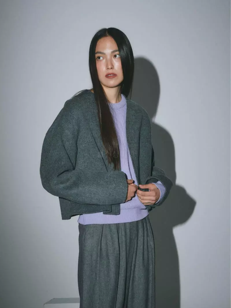 Fave - Korean Women Fashion - #momslook - Short Hand Jacket - 3