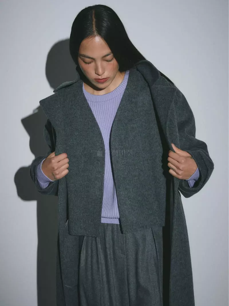 Fave - Korean Women Fashion - #momslook - Short Hand Jacket - 5