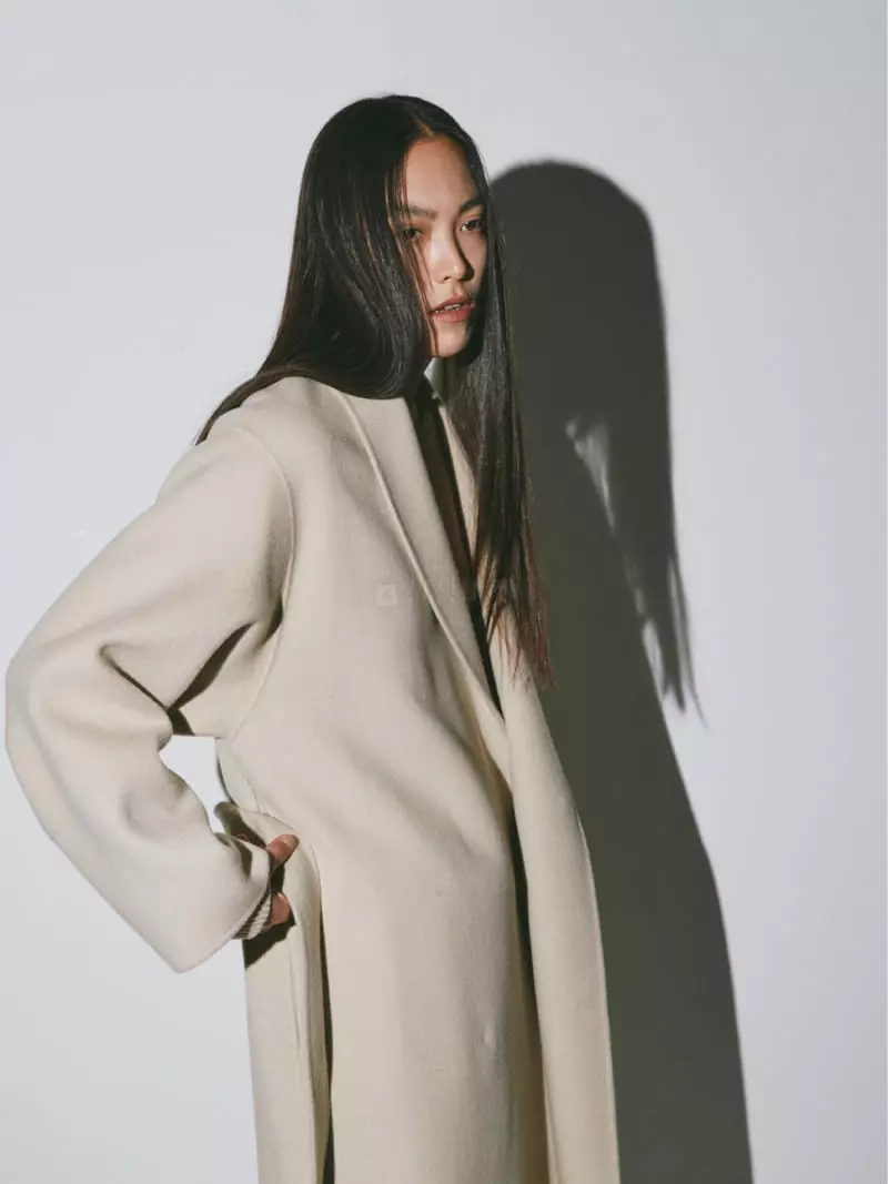 Fave - Korean Women Fashion - #momslook - Shawl Collar Coat - 2