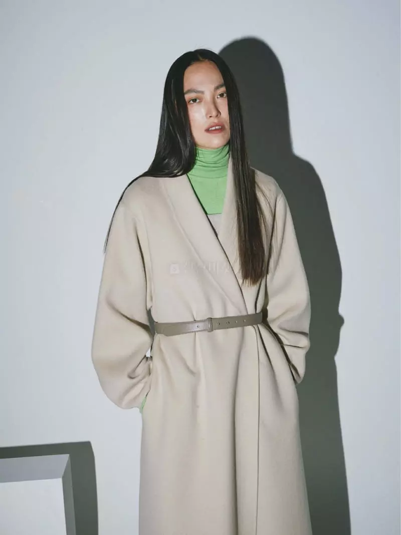 Fave - Korean Women Fashion - #momslook - Shawl Collar Coat - 8