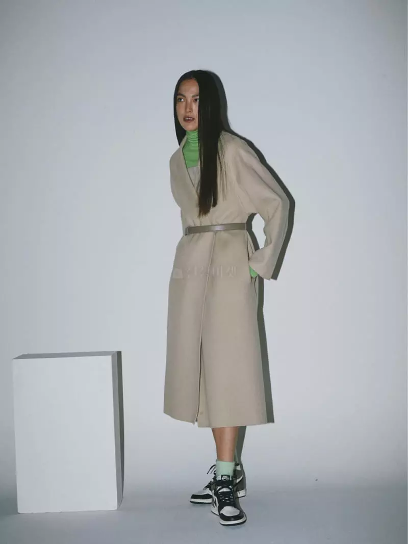 Fave - Korean Women Fashion - #momslook - Shawl Collar Coat - 9