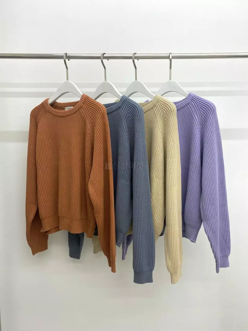 Fave - Korean Women Fashion - #momslook - Need You Knit Tee - 12