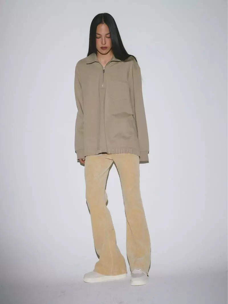 Fave - Korean Women Fashion - #restrostyle - Bello Rib Pants - 3