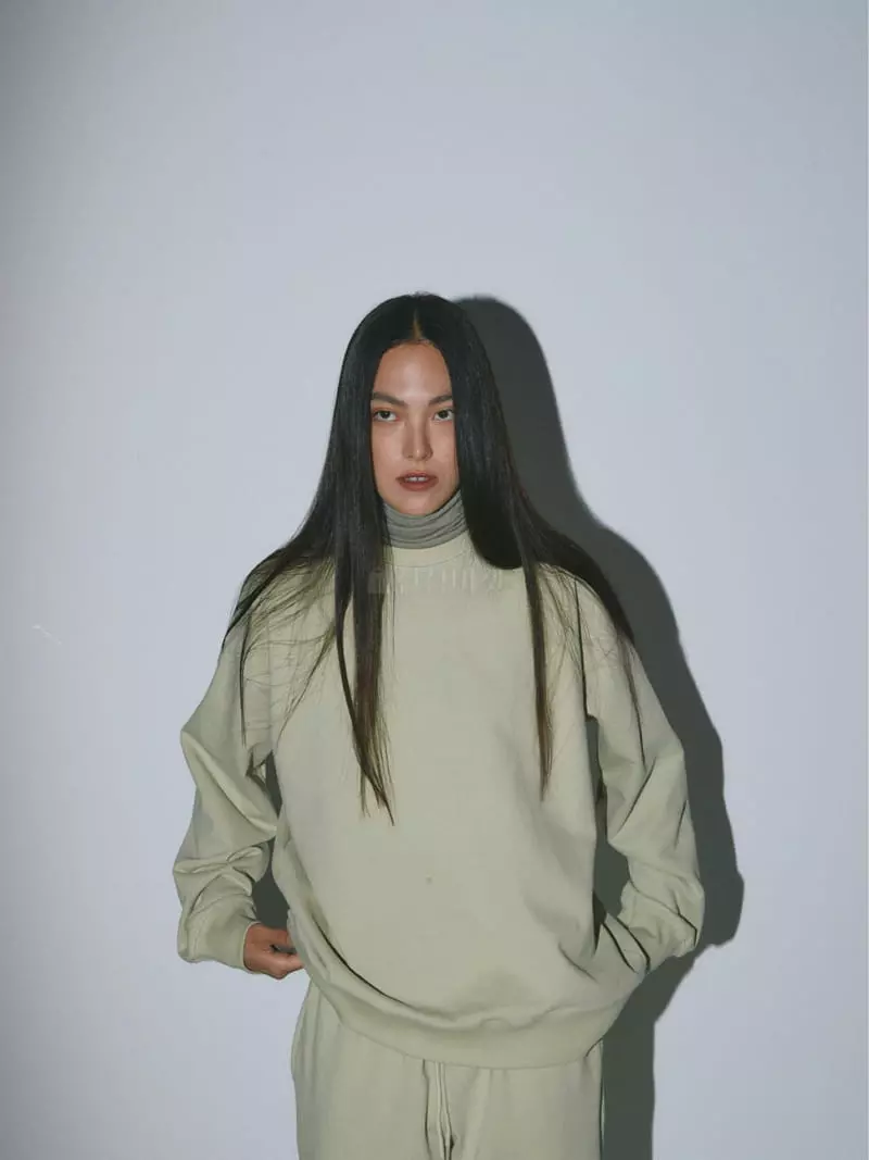 Fave - Korean Women Fashion - #romanticstyle - Solid Sweatshirt - 5