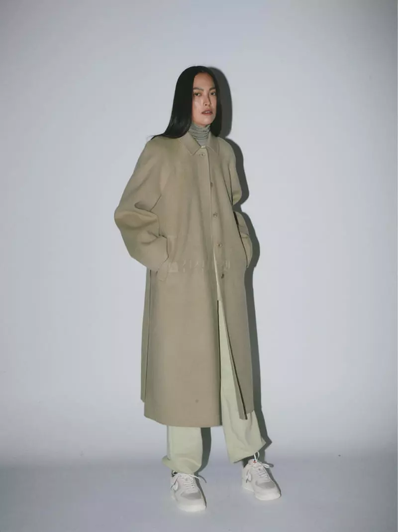 Fave - Korean Women Fashion - #womensfashion - Hidden Long Coat - 9