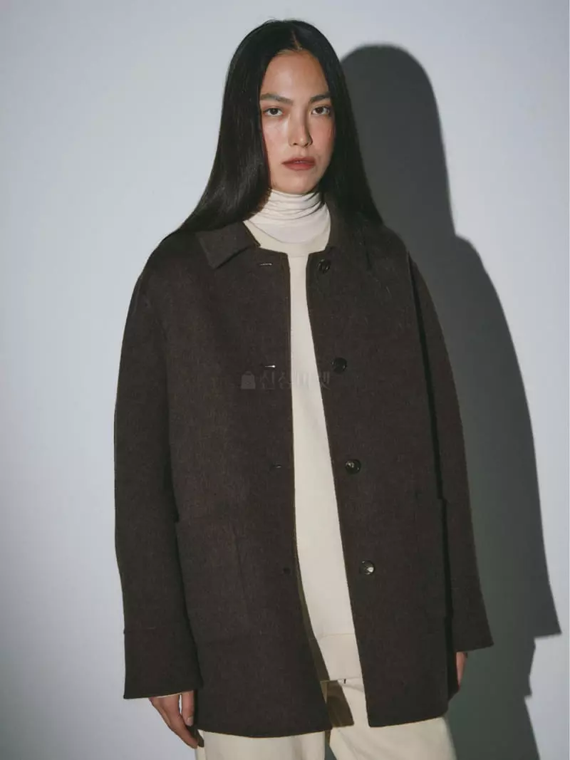 Fave - Korean Women Fashion - #womensfashion - Half Coat - 2