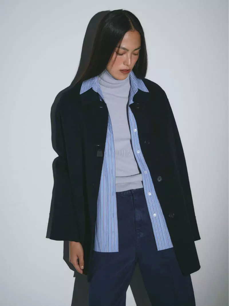 Fave - Korean Women Fashion - #womensfashion - Half Coat - 6