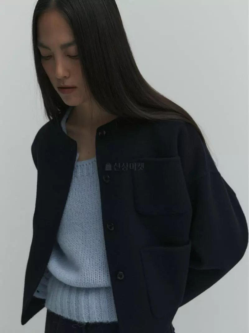 Fave - Korean Women Fashion - #womensfashion - Pocket Jacket
