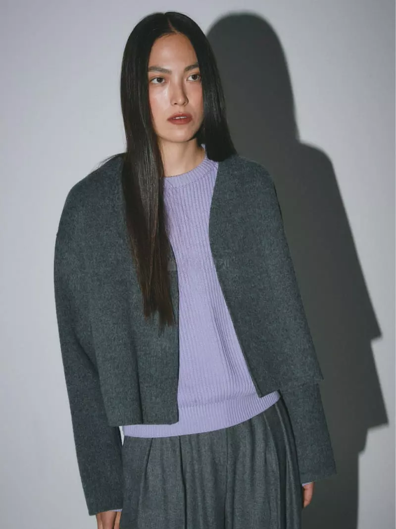 Fave - Korean Women Fashion - #momslook - Short Hand Jacket - 4