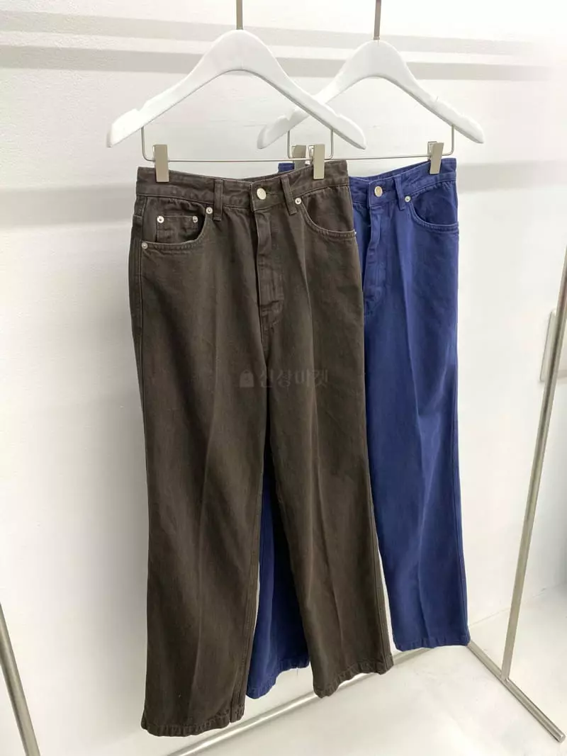 Fave - Korean Women Fashion - #womensfashion - Legicgi Straight Jeans - 6