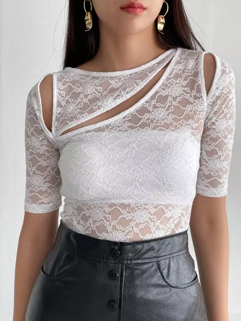 Feffer - Korean Women Fashion - #momslook - Rose Tee - 2