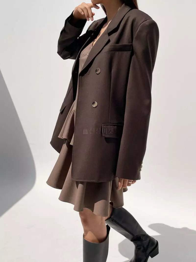 Feffer - Korean Women Fashion - #womensfashion - Wavy Jacket - 5