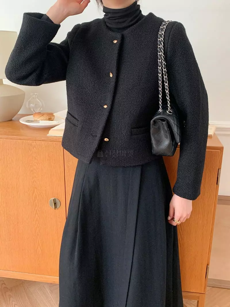 Ff - Korean Women Fashion - #momslook - She V Jacket - 6