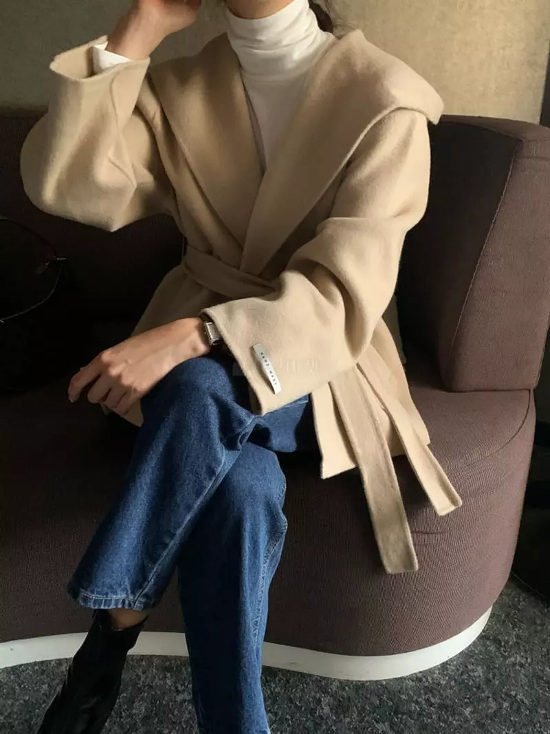 Ff - Korean Women Fashion - #momslook - Mas Hoody Coat - 10
