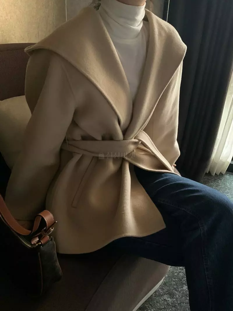 Ff - Korean Women Fashion - #momslook - Mas Hoody Coat - 12