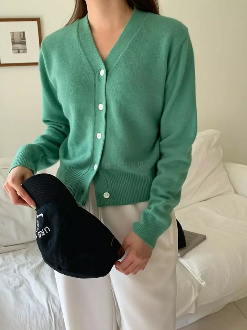 Ff - Korean Women Fashion - #momslook - Sure Cash Cardigan - 3