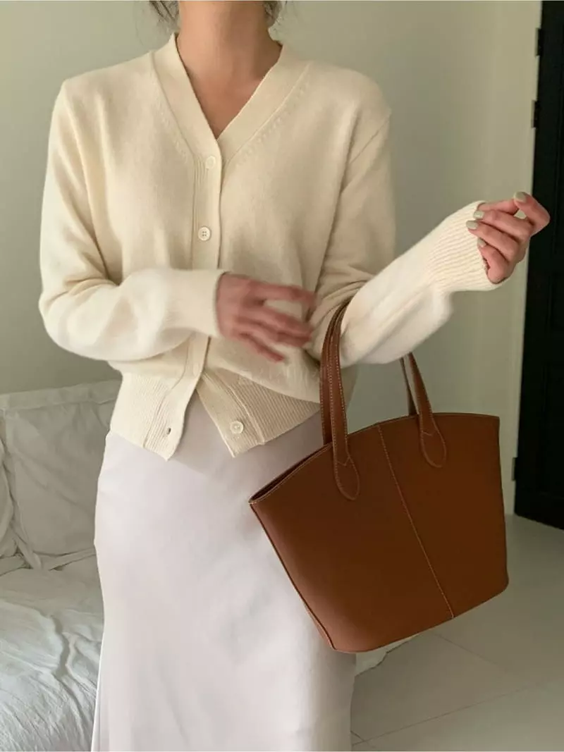 Ff - Korean Women Fashion - #momslook - Sure Cash Cardigan - 7