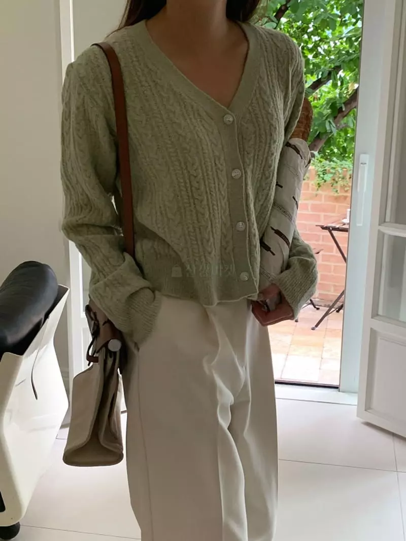Ff - Korean Women Fashion - #momslook - Haily Cardigan - 10