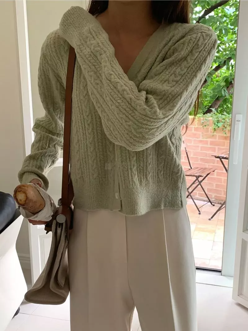 Ff - Korean Women Fashion - #momslook - Haily Cardigan - 12