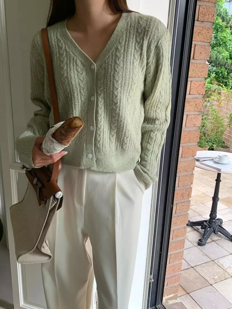 Ff - Korean Women Fashion - #momslook - Haily Cardigan - 6