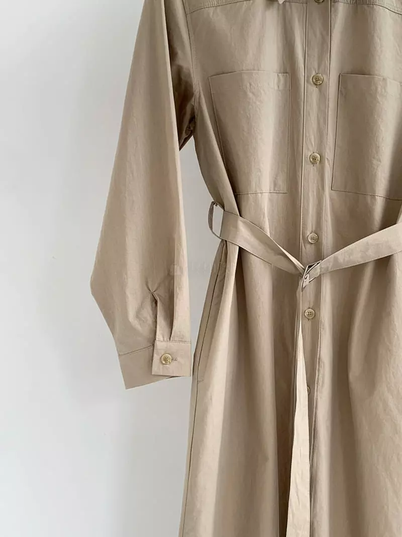 Ff - Korean Women Fashion - #momslook - Plum One-piece - 3