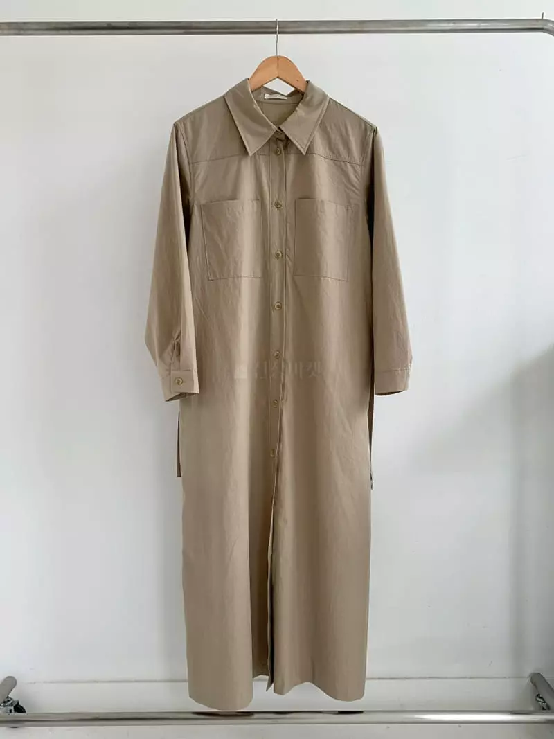 Ff - Korean Women Fashion - #momslook - Plum One-piece - 4