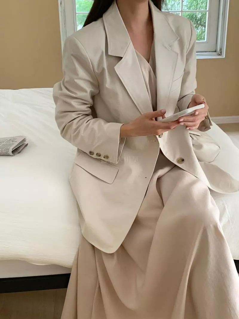 Ff - Korean Women Fashion - #momslook - Bow Jacket