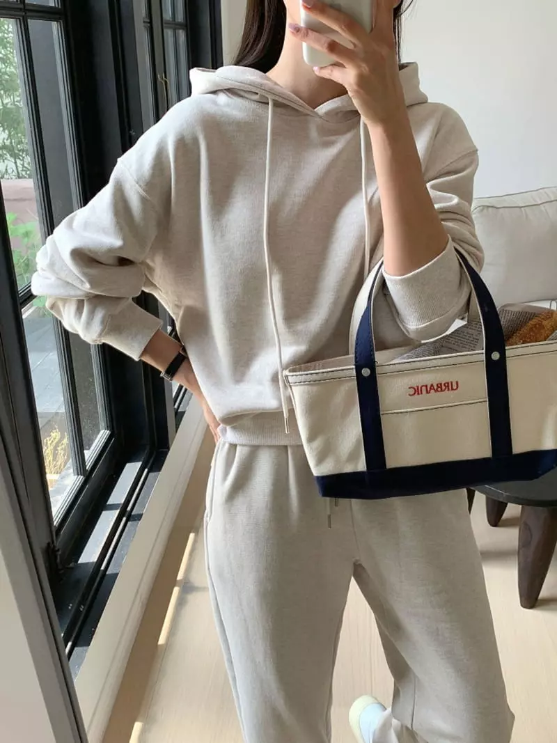 Ff - Korean Women Fashion - #momslook - Bio Hoody - 7