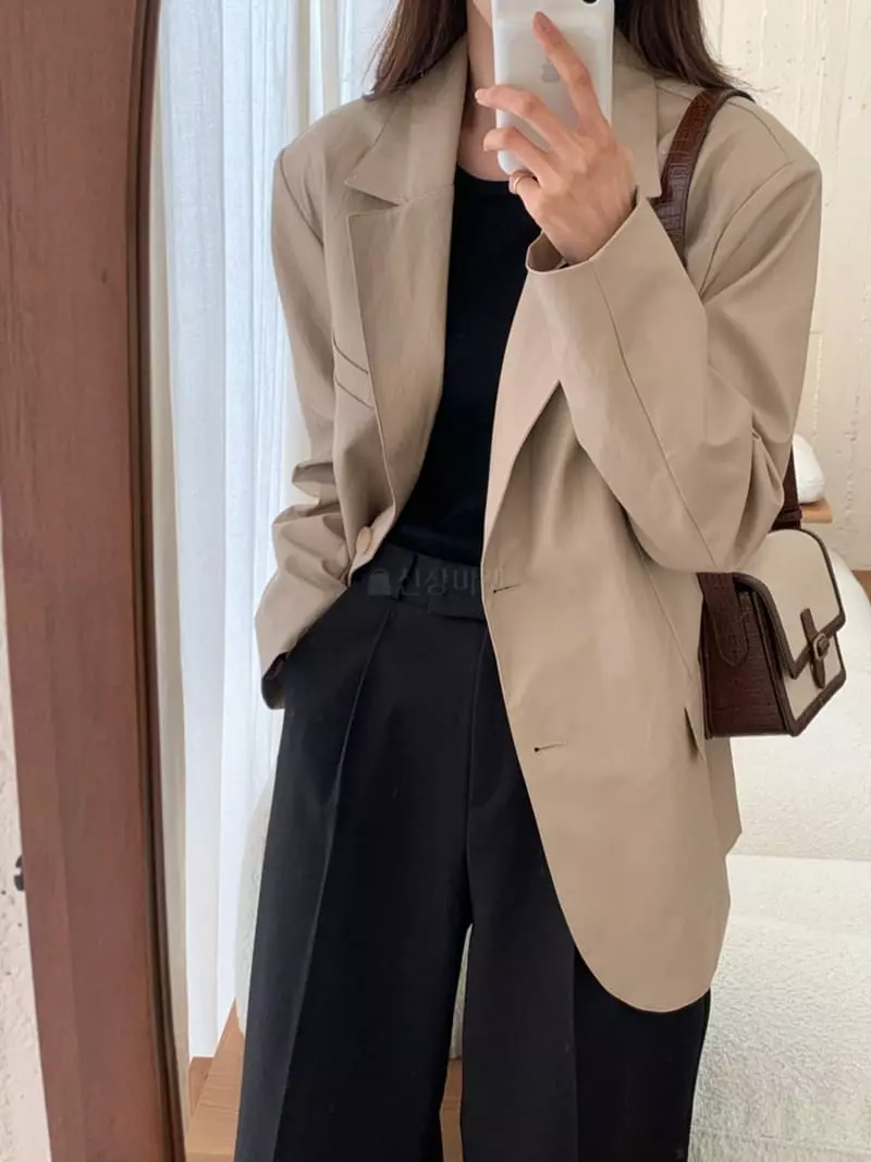 Ff - Korean Women Fashion - #momslook - Kale Jacket - 6