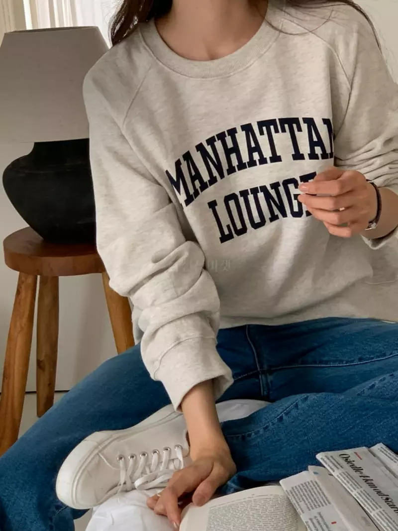 Ff - Korean Women Fashion - #momslook - Manhatan sweatshirt - 2