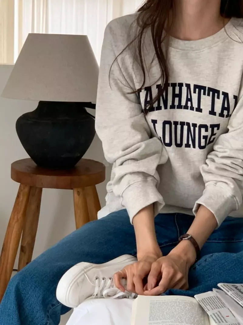 Ff - Korean Women Fashion - #womensfashion - Manhatan sweatshirt - 4