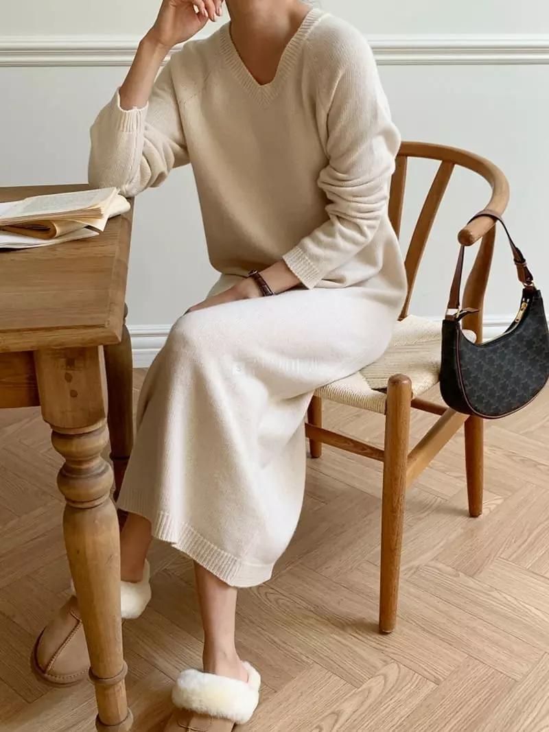 Ff - Korean Women Fashion - #momslook - Ellon V One-piece - 8