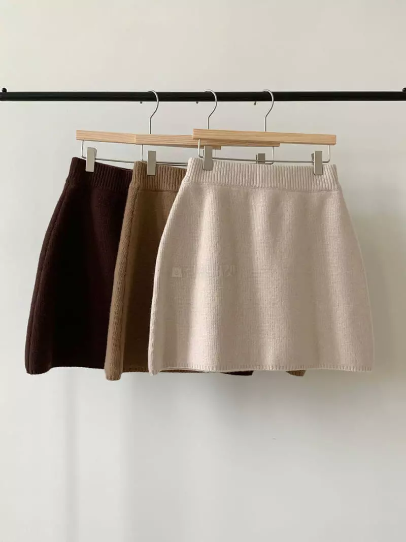 Ff - Korean Women Fashion - #thelittlethings - Cash Knit Skirt - 4