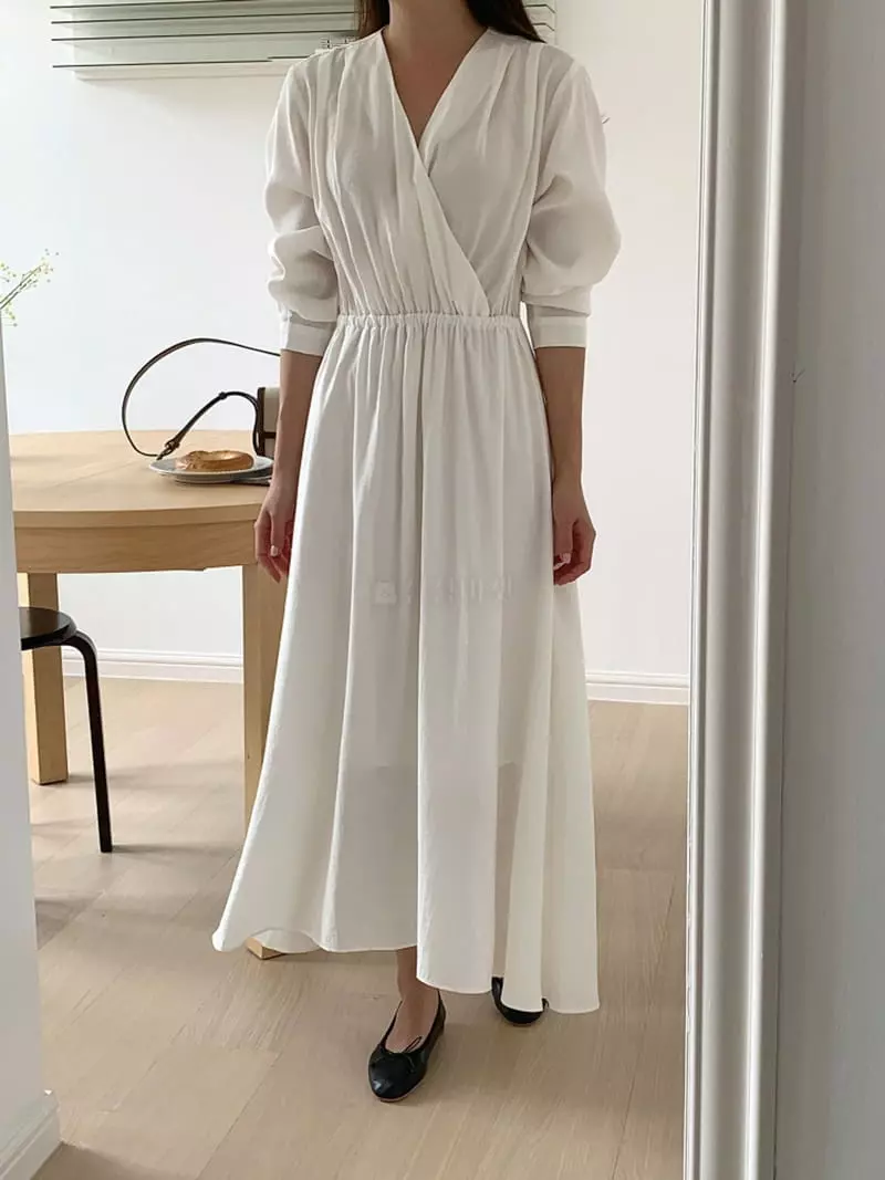 Ff - Korean Women Fashion - #pursuepretty - Maco Wrap One-piece - 10