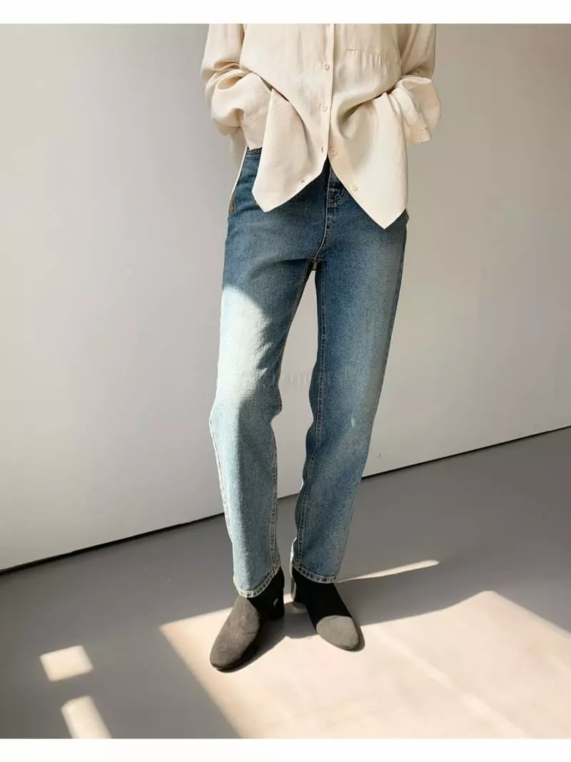 Ff - Korean Women Fashion - #pursuepretty - Ov Jeans - 3