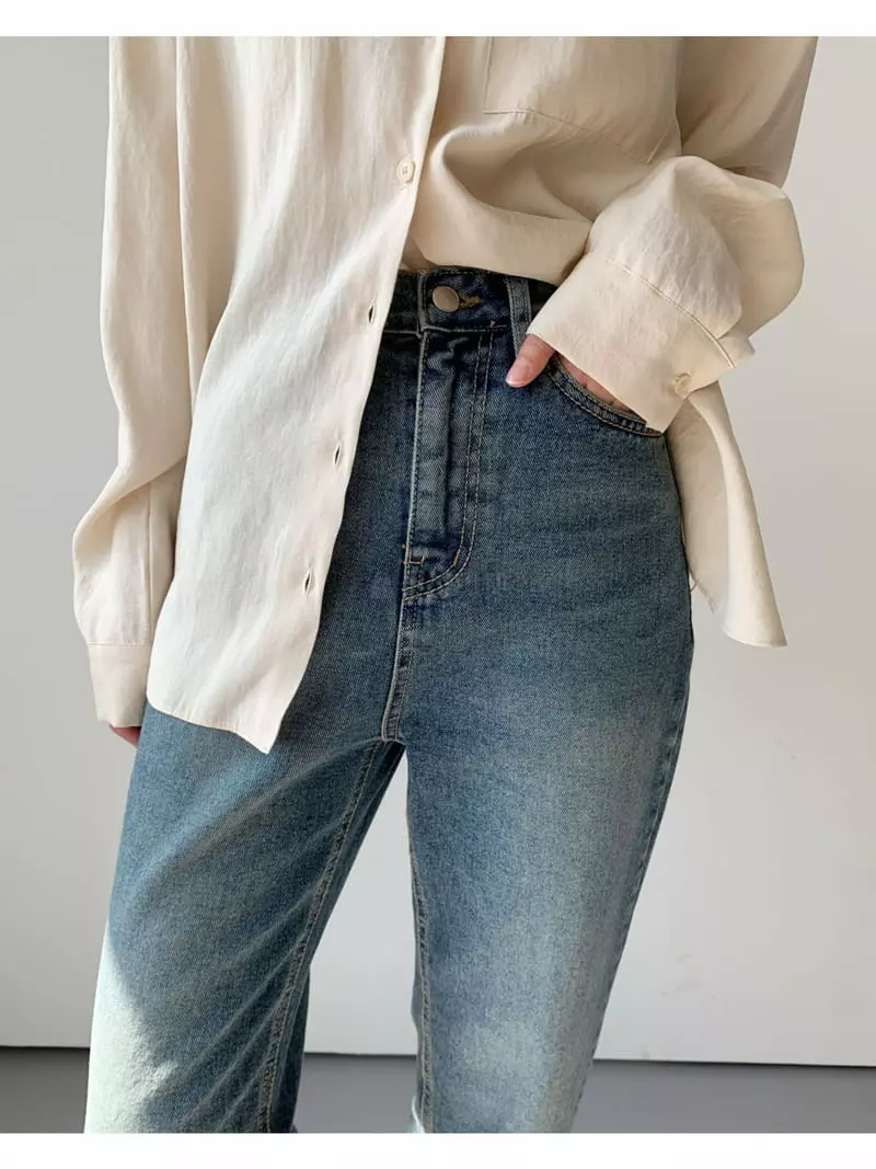 Ff - Korean Women Fashion - #pursuepretty - Ov Jeans - 4