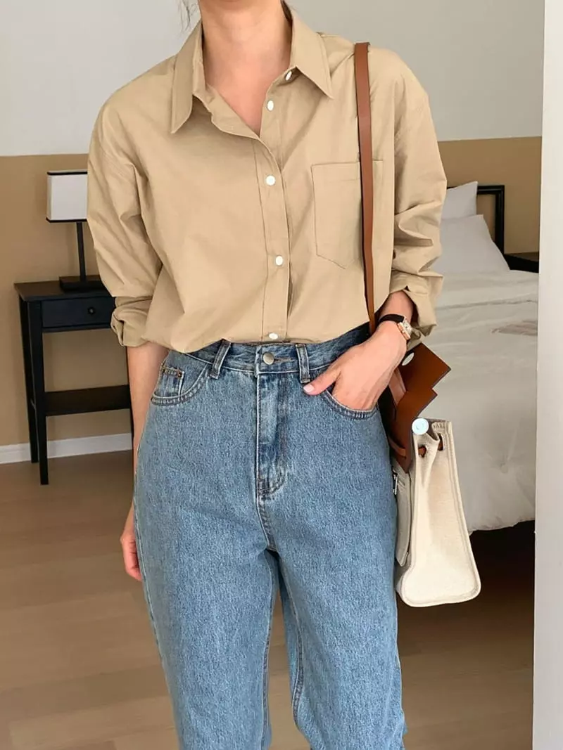 Ff - Korean Women Fashion - #shopsmall - Pure Shirt - 2
